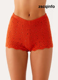 Oakley Low Rise Mini Shorts - Orange