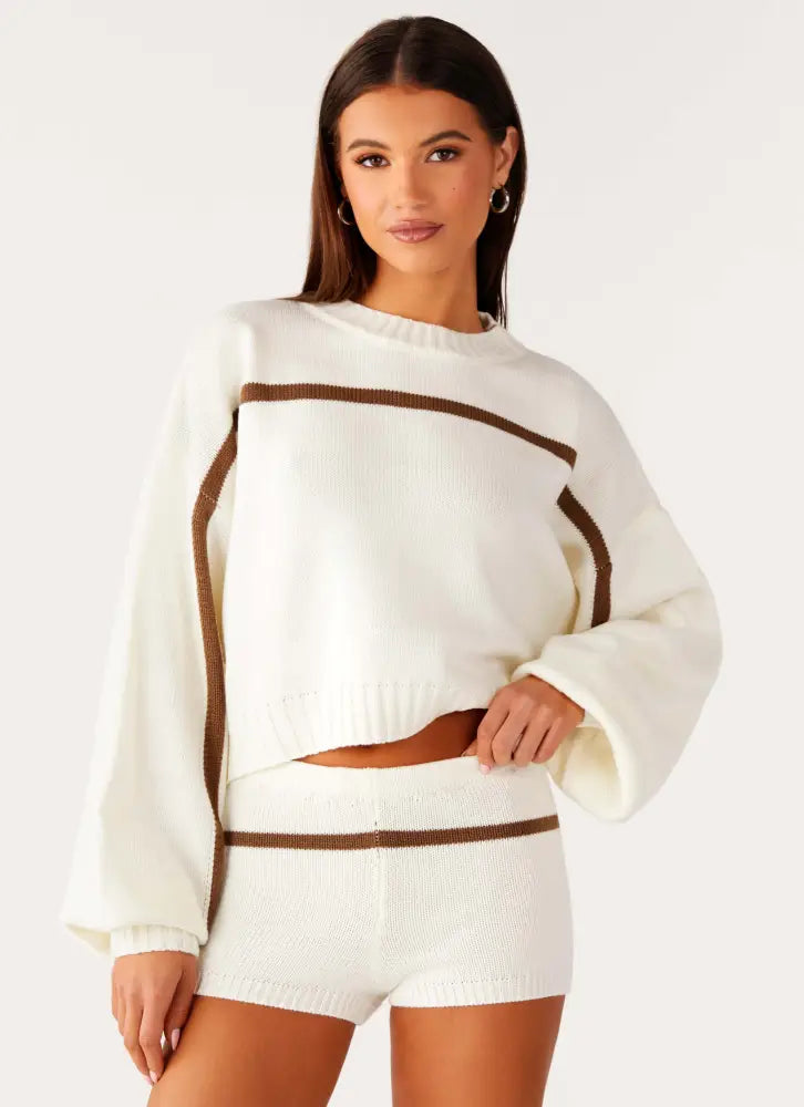 Paolo Knit Short - Off White