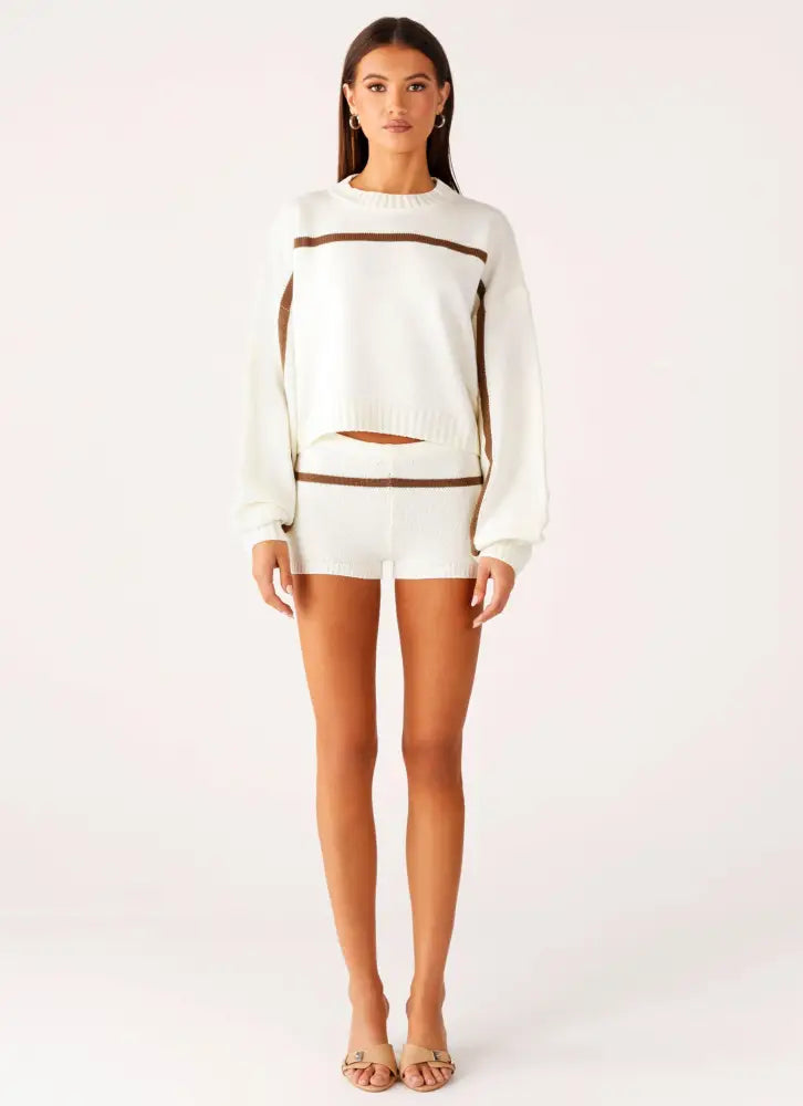 Paolo Knit Short - Off White