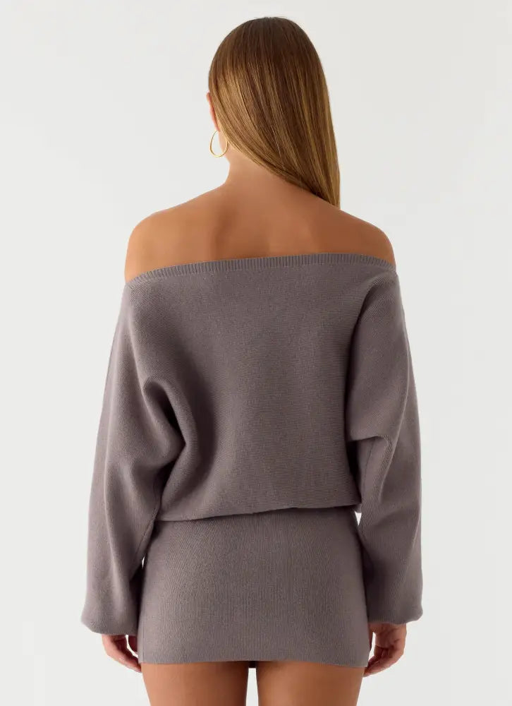 Ravyn Mini Dress - Grey