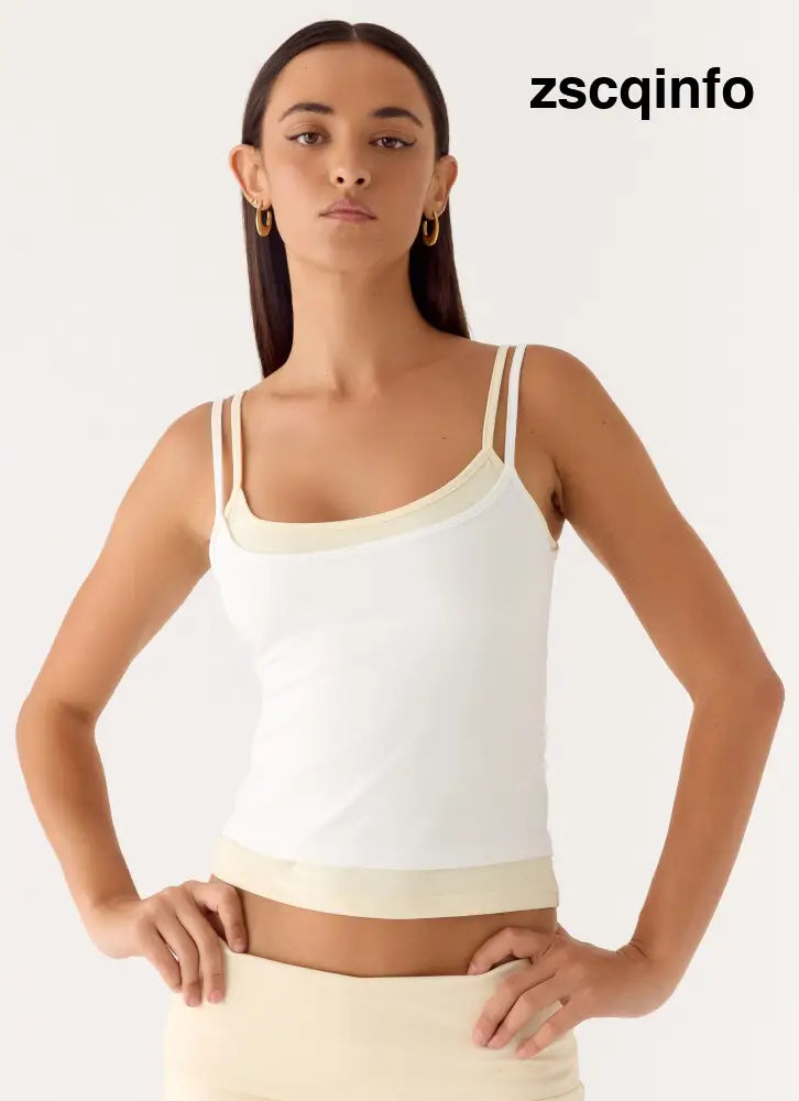 Renae Top - Baby Yellow
