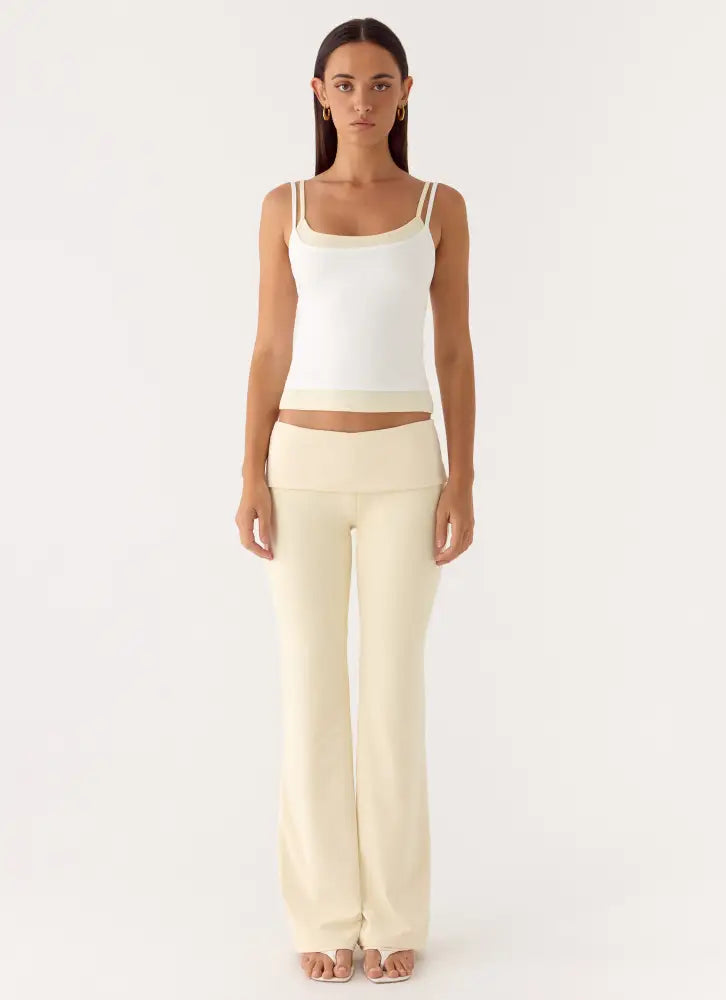 Renae Top - Baby Yellow