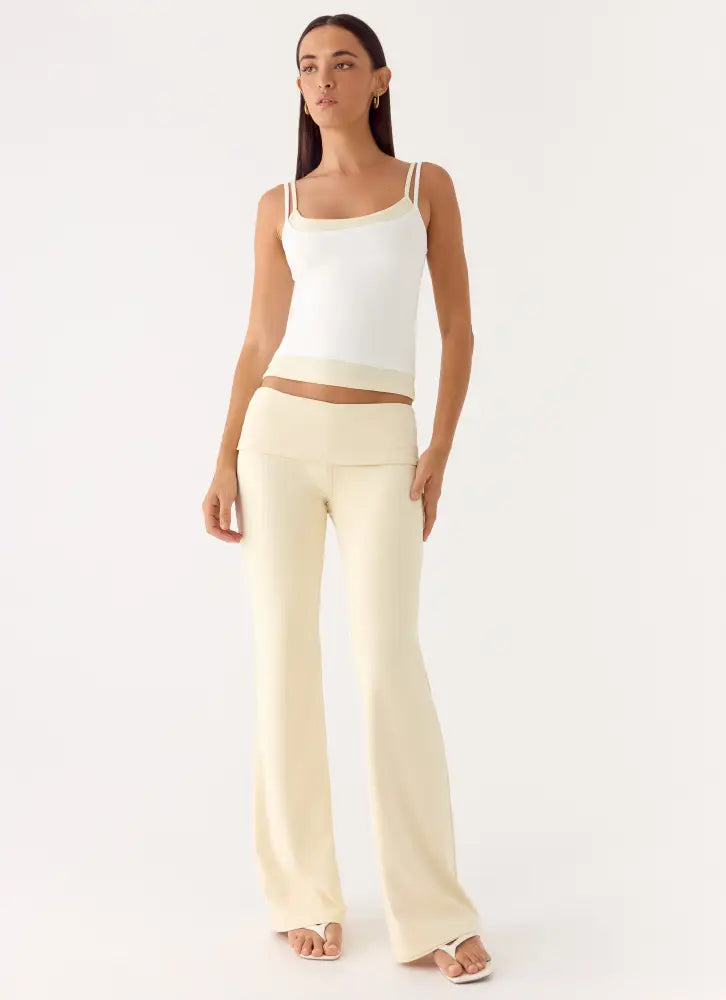 Renae Top - Baby Yellow